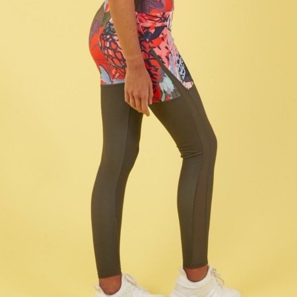 Gymshark Nikki B. Pineapple Print Leggings, Small - Picture 5 of 8